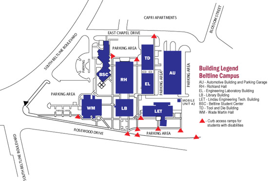 Beltline Campus Map