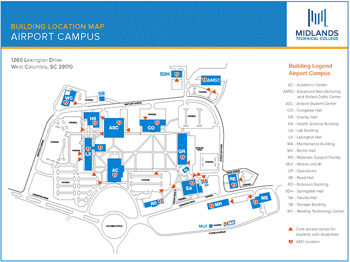 Airport Campus Map